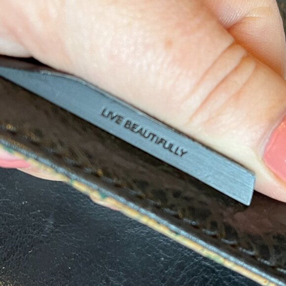 Matt & Nat black vegan shoulder bag - Picture 3 of 7